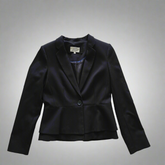 Veronika Maine Black Cropped Blazer